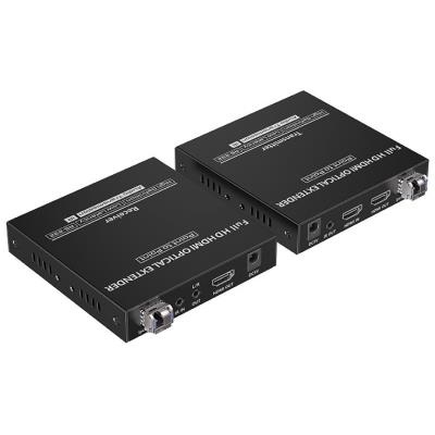 XtendLan HDMI přenos po optice, jedno vlákno, do 40km, SC konektor, 1080p, s IR přenosem ovládání, pár