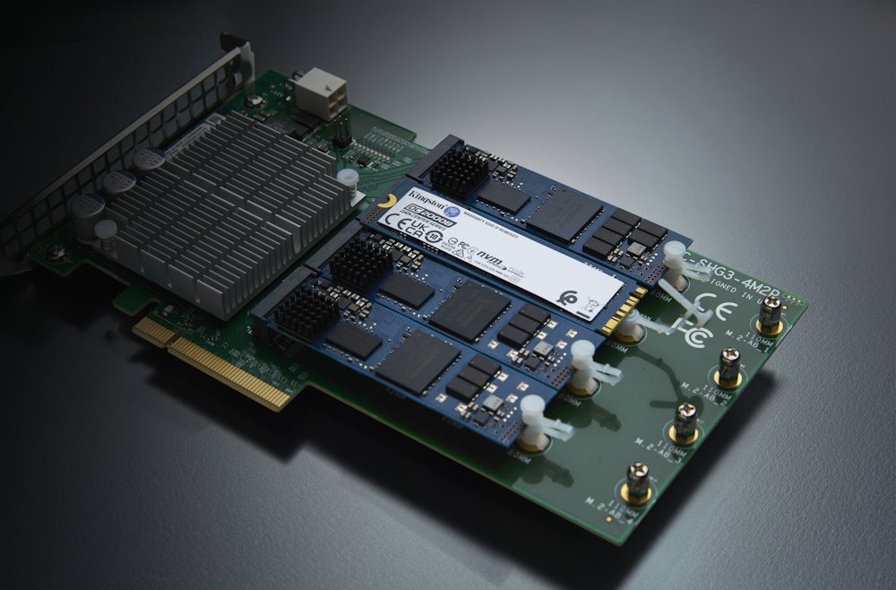 KINGSTON DataCenter DC2000B SSD 960GB / NVMe M.2 PCIe Gen4 / Interní / M.2 2280
