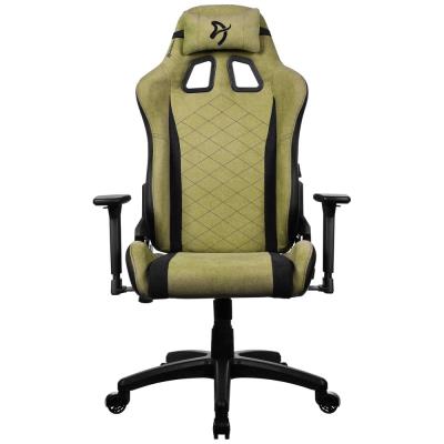AROZZI herní židle AVANTI Soft Fabric Moss Green/ látkový povrch/ mechově zelená