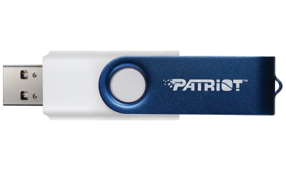 PATRIOT Xporter X550 64GB / USB Typ-A + USB Typ-C / USB 3.2 Gen 1 / bílo-modrá