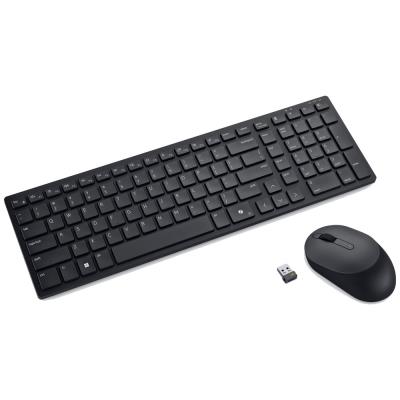 DELL KM555/ Německá/ bezdrátová tichá klávesnice + myš/ USB/ černá