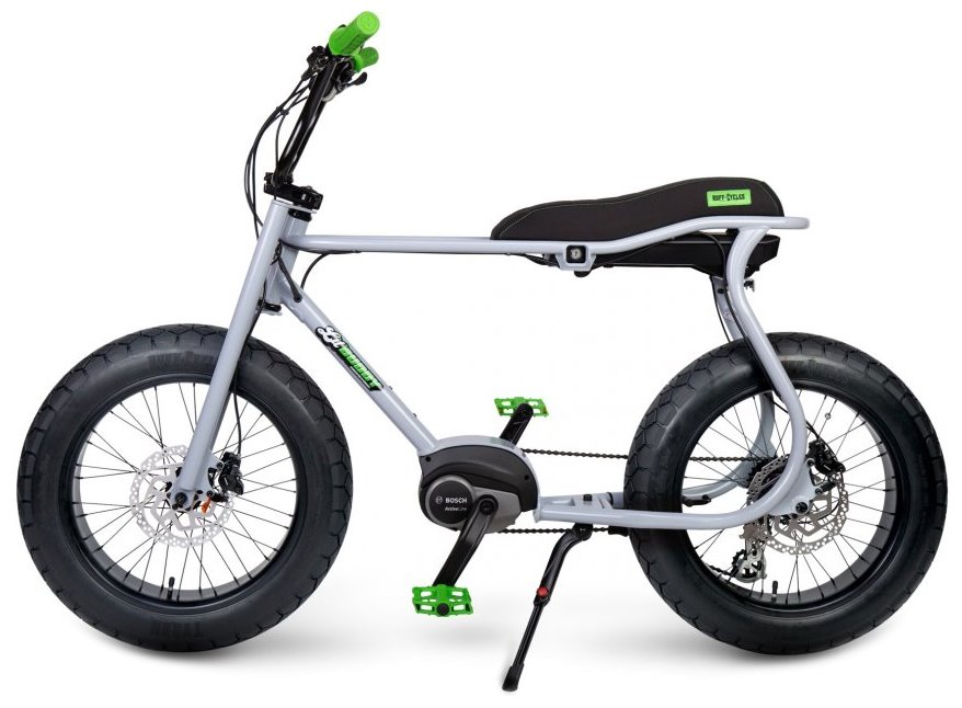 BLUETOUCH E-BIKE LIL'BUDDY Silver Grey 500 Wh