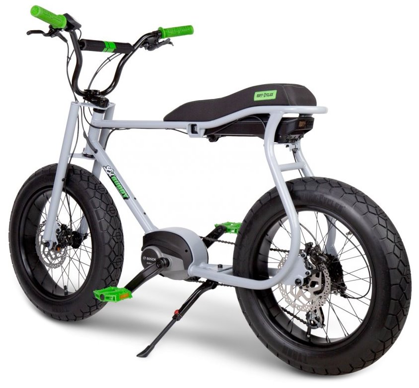BLUETOUCH E-BIKE LIL'BUDDY Silver Grey 500 Wh