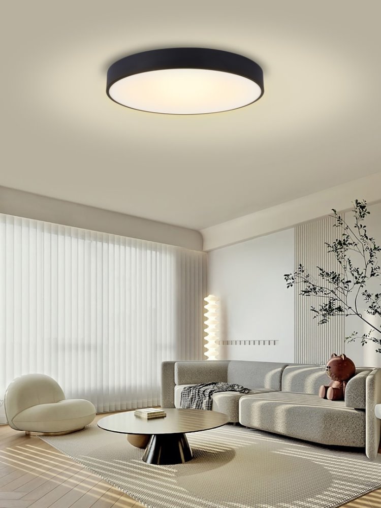 IMMAX NEO RONDATE SLIM SMART stropní svítidlo 80 x 7cm 65W černé Zigbee 3.0, TUYA