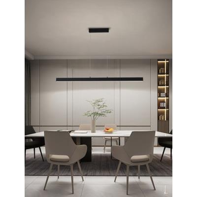 IMMAX NEO LITE TRIANGOLO SMART závěsné svítidlo černé 125cm 28W s BEACON, Wi-Fi, TUYA