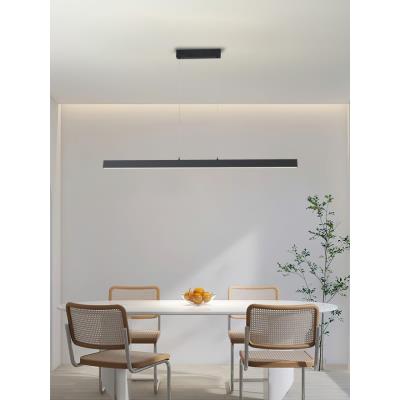 IMMAX NEO LITE TRIANGOLO SMART závěsné svítidlo černé 125cm 28W s BEACON, Wi-Fi, TUYA