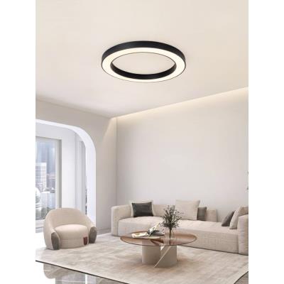 IMMAX NEO PASTEL SLIM SMART stropní svítidlo 95 x 7cm 68W černé Zigbee 3.0, TUYA