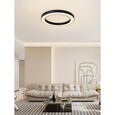 IMMAX NEO PASTEL SLIM SMART stropní svítidlo 95 x 7cm 68W černé Zigbee 3.0, TUYA
