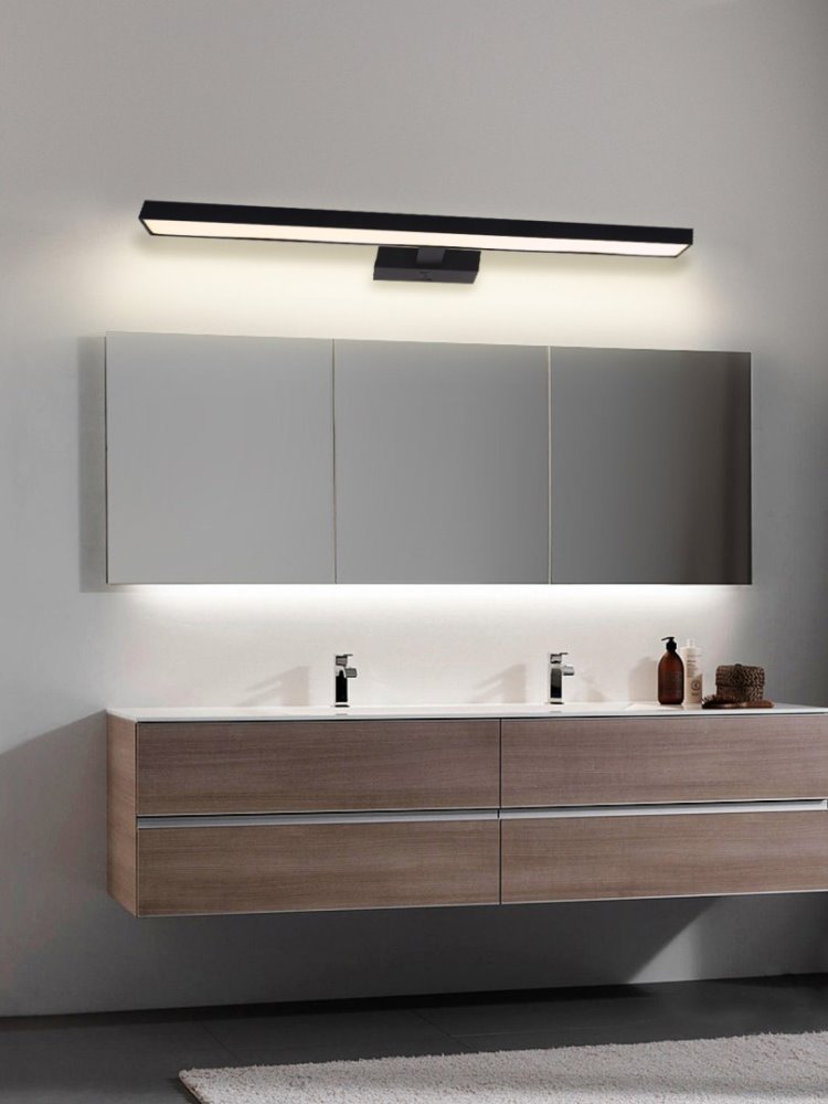 IMMAX NEO PINNA Smart nástěnné svítidlo 80cm 34W 2378lm černé Zigbee 3.0, TUYA