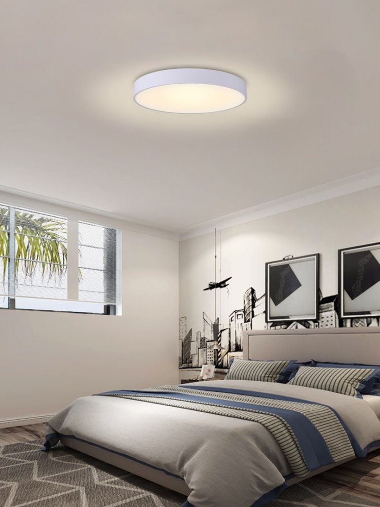 IMMAX NEO RONDATE SLIM Smart stropní svítidlo 60 x 7cm 53W 3710lm bílé Zigbee 3.0, TUYA