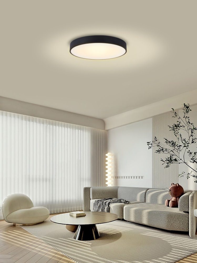 IMMAX NEO RONDATE SLIM Smart stropní svítidlo 60 x 7cm 53W černé Zigbee 3.0, TUYA