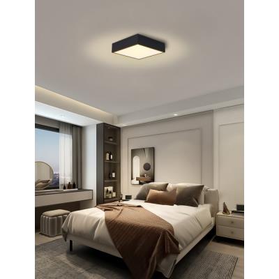 IMMAX NEO CANTO SLIM Smart stropní svítidlo 28x28cm 22W 1610lm černé Zigbee 3.0, TUYA