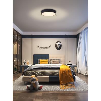 IMMAX NEO RONDATE SLIM Smart stropní svítidlo 40 x 7cm 28W černé Zigbee 3.0, TUYA