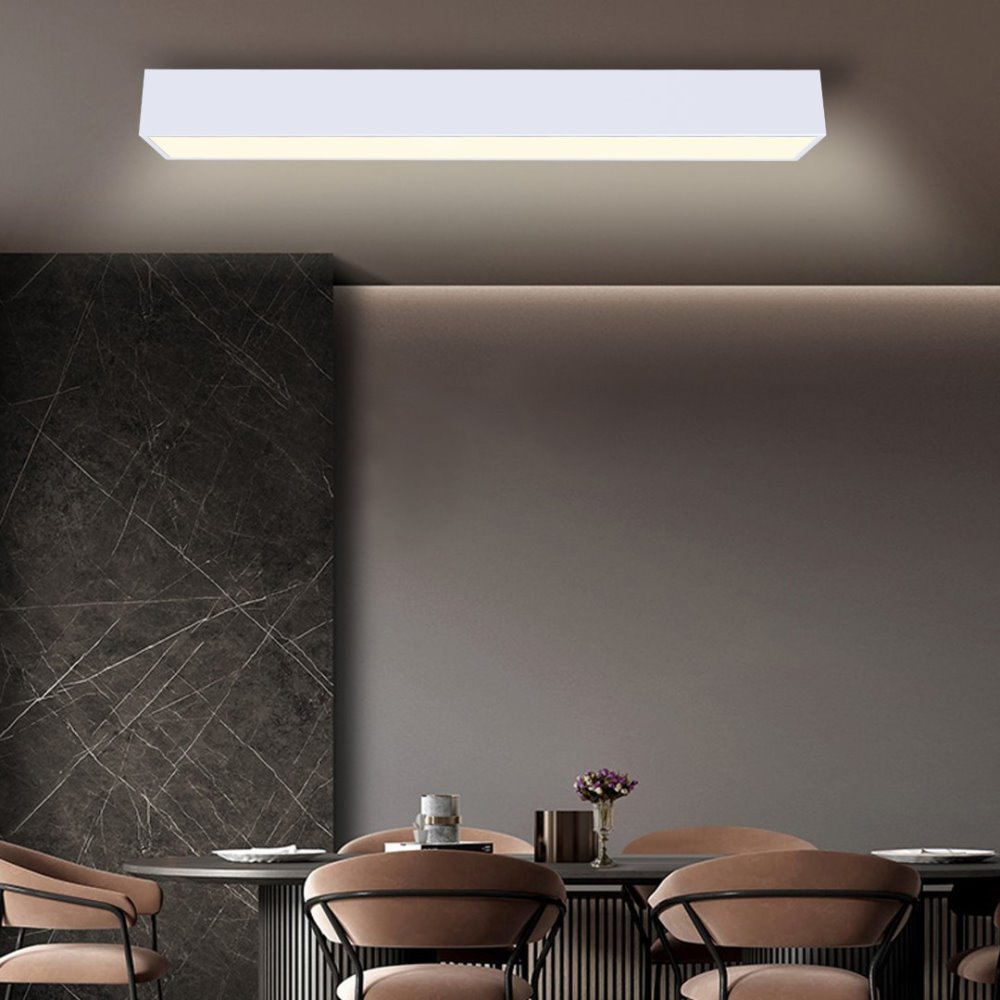 IMMAX NEO CANTO SMART stropní svítidlo 90x15cm, 50W bílé Zigbee 3.0, TUYA