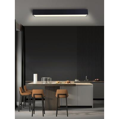 IMMAX NEO CANTO SMART stropní svítidlo 90x15cm, 50W černé Zigbee 3.0, TUYA