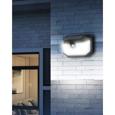 IMMAX SIDE venkovní solární nástěnné LED osvětlení s PIR čidlem, 4W