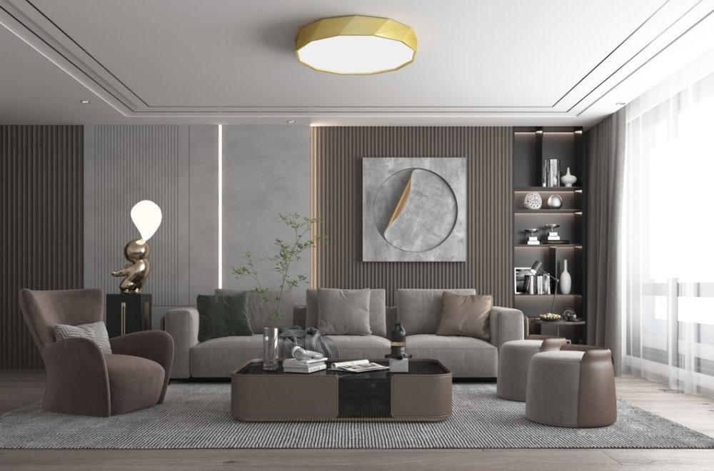 IMMAX NEO DIAMANTE SMART stropní svítidlo 60cm 43W zlaté Zigbee 3.0, TUYA