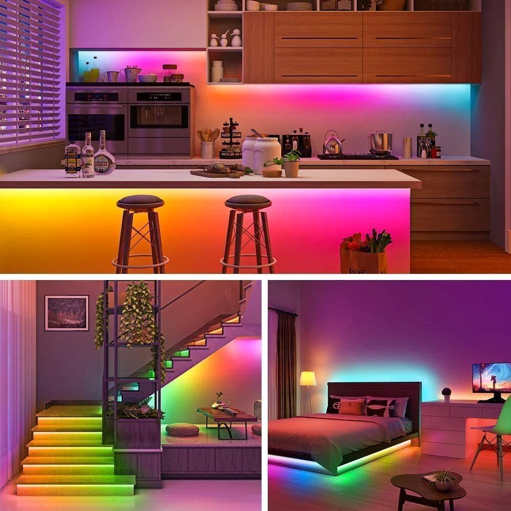 IMMAX NEO LITE SMART LED pásek/ 24W/ Wi-Fi/ IP65/ RGB/ CCT barevný/ 406lm/m/ 2700-6500 K/ stmívatel./ DO+Music/ 5m/ TUYA
