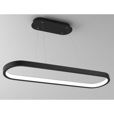 IMMAX NEO HIPODROMO SMART závěsné svítidlo 120x30cm 42W černé Zigbee 3.0, TUYA