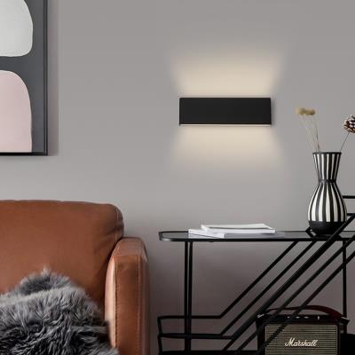 IMMAX NEO LISTON SMART nástěnné svítidlo 29cm 8W černé, TUYA