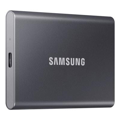 SAMSUNG Portable SSD T7 4TB / USB 3.2 Gen 2 / USB-C / Externí / Šedá