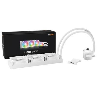 Be quiet! Light Loop vodní chladič CPU ARGB 360mm / 3x120mm / Intel i AMD / bílý
