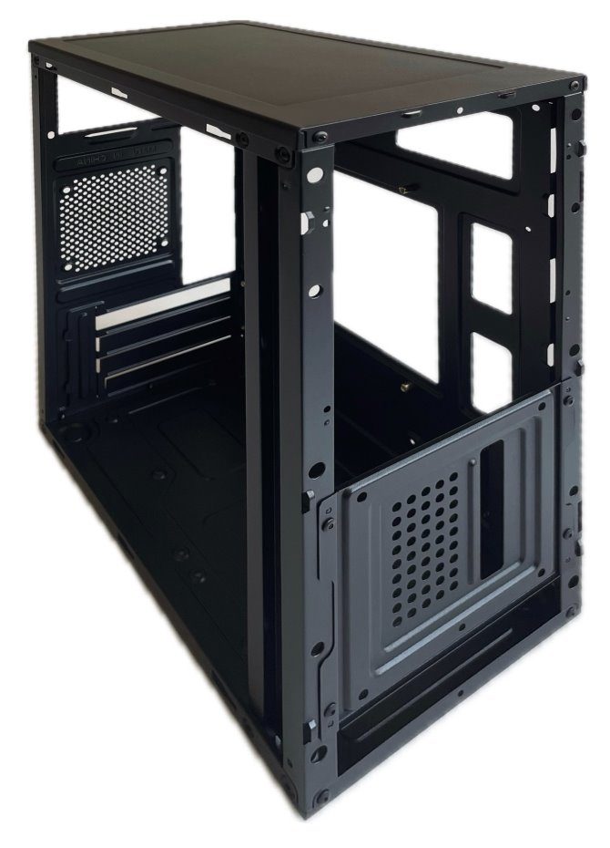 EUROCASE MicroT MC MF-320B / bez zdroje / 2x USB 3.0  / USB-C / černá