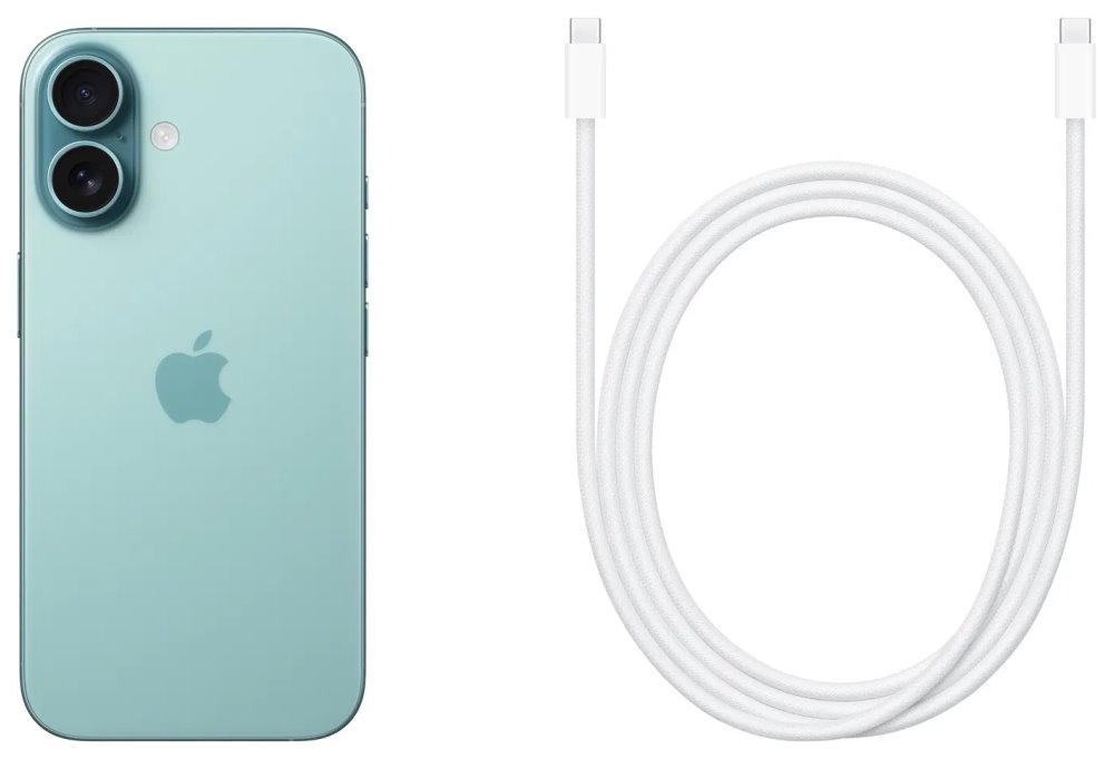 Apple iPhone 16 256GB Modrozelená
