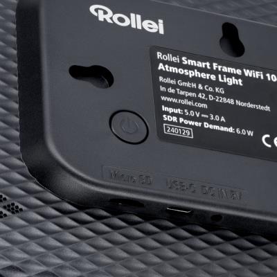 Rollei fotorámeček WiFi 104/ úhlopříčka 10.1"/ 8GB/ 2W/ Frameo APP/ LED/ Černý