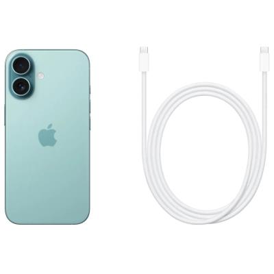 Apple iPhone 16 128GB Modrozelená