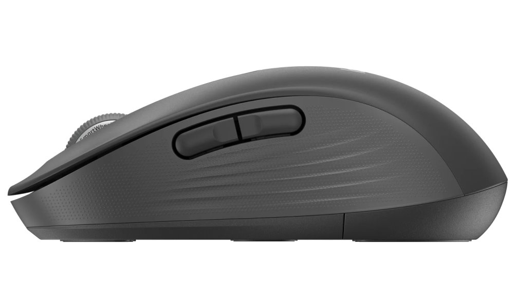 Logitech myš Signature M650L / Kancelářská/ Laserová/ Bezdrátová USB + Bluetooth/ šedá