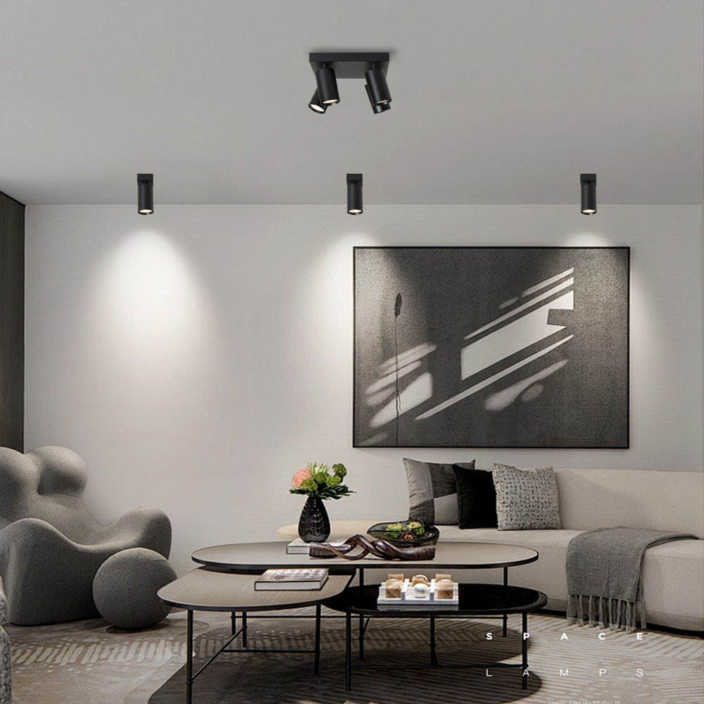 IMMAX NEO PUNTO-1 SMART bodové svítidlo černé zlaté zdroj  GU10 4,8W, RGB+CCT, Zigbee 3.0, TUYA