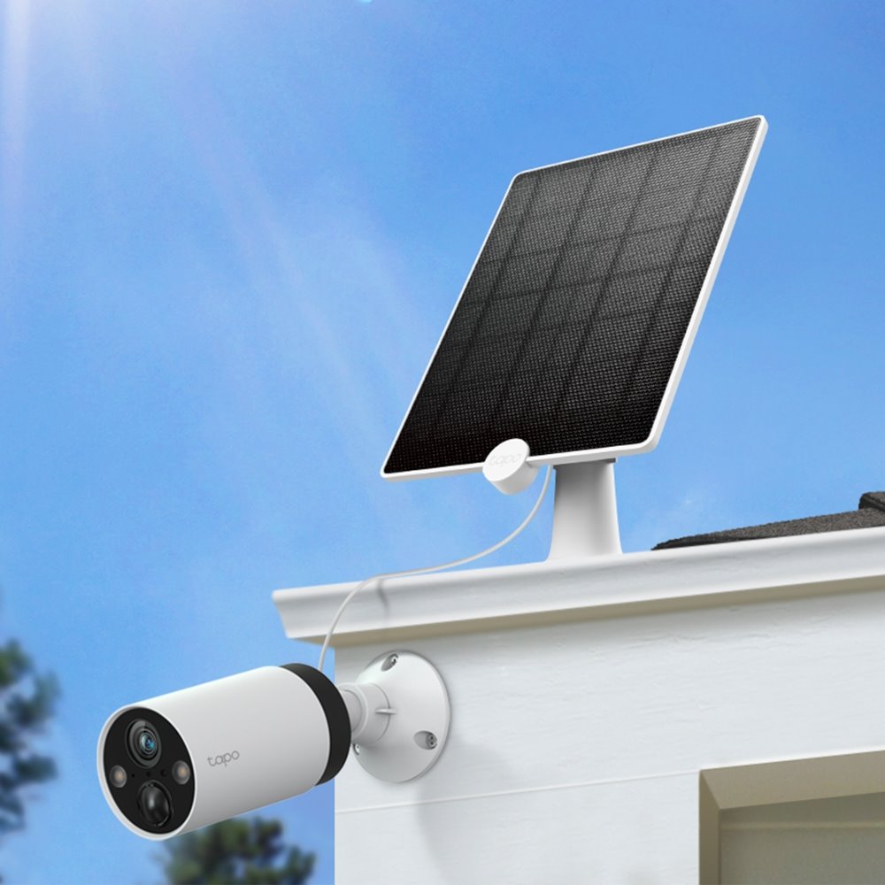 TP-Link Tapo A200, solární panel pro bateriové Tapo kamery, 4.5W, IP65