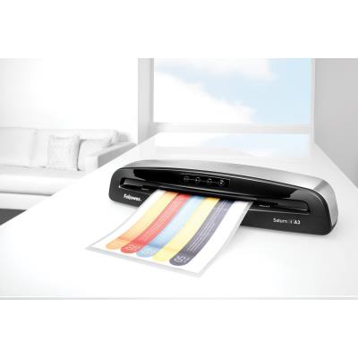 FELLOWES laminátor SATURN3i/ formát A3/ laminovací šířka 320 mm/ fólie 80-125 mic/ černo-stříbrný