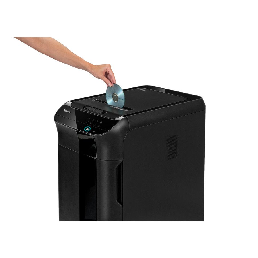 FELLOWES skartovač AutoMax 550 C/ křížový řez 4x38 mm/ objem koše 83 l/ certifikát NBÚ/ stupeň utajení P-4 (důvěrné)