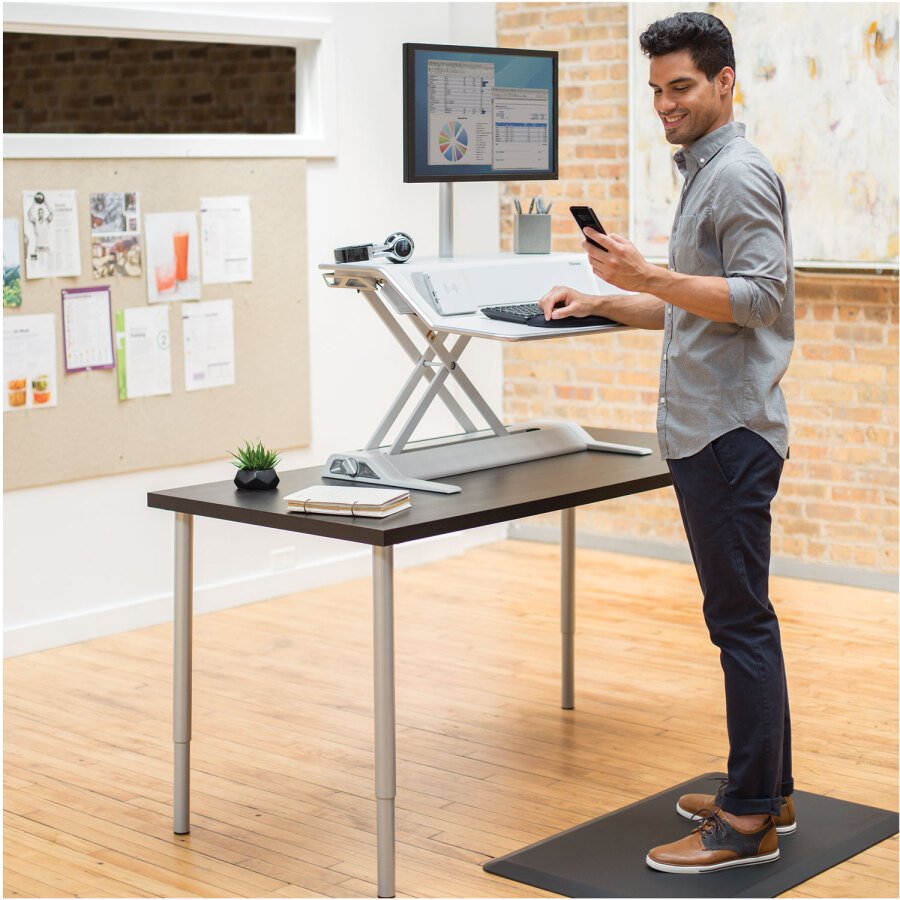 FELLOWES pracovní stanice Sit-Stand Lotus bílá