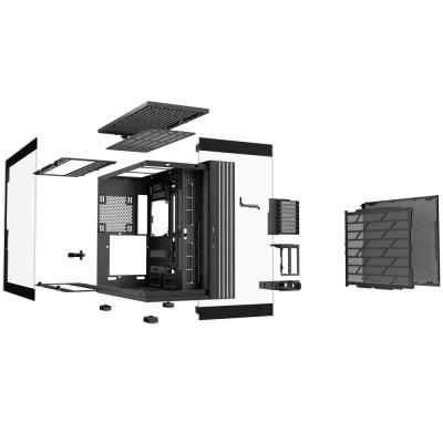 Be quiet! skříň LIGHT BASE 900DX / ATX / ARGB pásek / až 10 fans / 2xUSB 3.0 / USB-C / panoramatická / černá