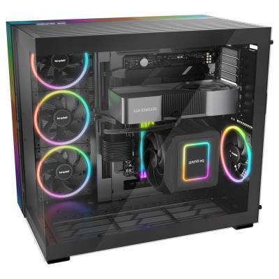 Be quiet! skříň LIGHT BASE 900FX / ATX / ARGB pásek / 4x140mm ARGB fan / 2xUSB 3.0 / USB-C / panoramatická / černá