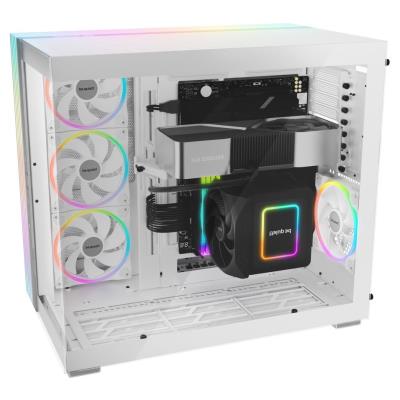 Be quiet! skříň LIGHT BASE 900FX / ATX / ARGB pásek / 4x140mm ARGB fan / 2xUSB 3.0 / USB-C / panoramatická / bílá