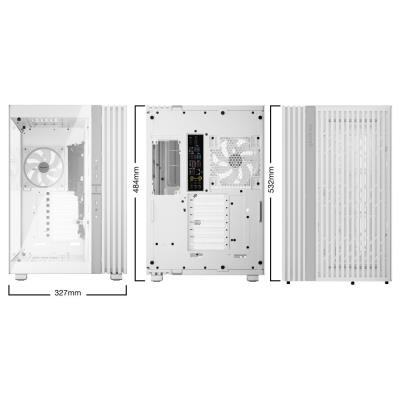 Be quiet! skříň LIGHT BASE 900FX / ATX / ARGB pásek / 4x140mm ARGB fan / 2xUSB 3.0 / USB-C / panoramatická / bílá