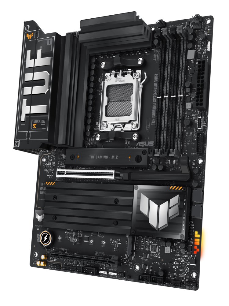 ASUS TUF GAMING X870-PLUS WIFI / X870 / AM5 / 4x DDR5 / HDMI / M.2 / USB4 / WIFI / ATX