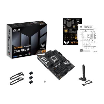 ASUS TUF GAMING X870-PLUS WIFI / X870 / AM5 / 4x DDR5 / HDMI / M.2 / USB4 / WIFI / ATX
