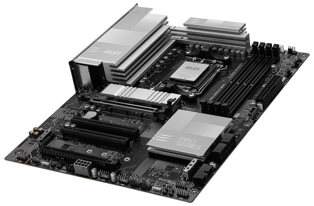 MSI PRO X870-P WIFI / AMD X870 / AM5 / 4x DDR5 / 3x M.2 / HDMI / DP / USB-C / WiFi / ATX