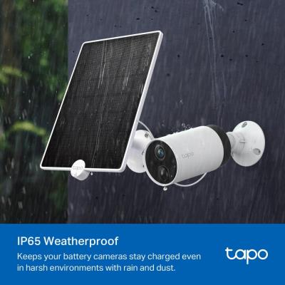 TP-Link Tapo A200, solární panel pro bateriové Tapo kamery, 4.5W, IP65