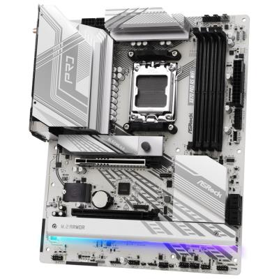 ASRock X870 Pro RS WiFi / AMD X870 / AM5 / 4x DDR5 DIMM / 3x M.2 / HDMI / USB-C / WiFi / ATX