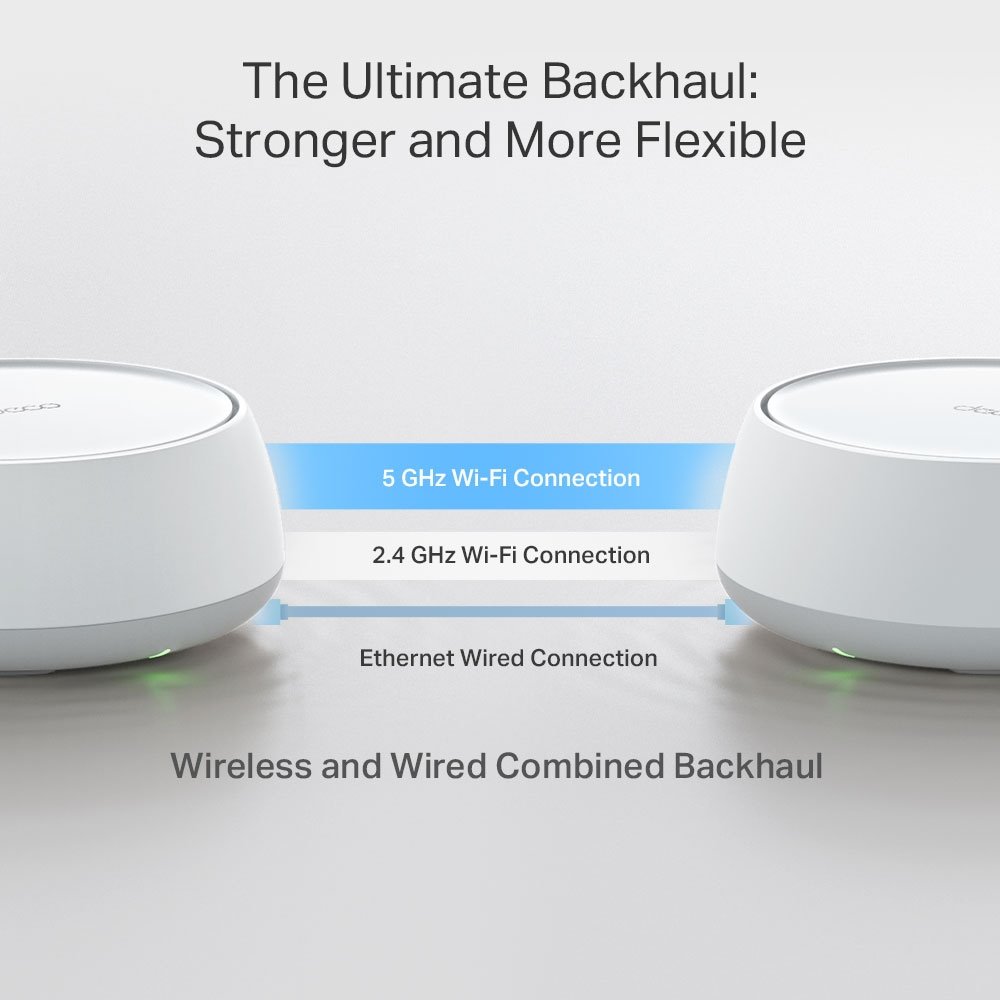 TP-Link Deco BE25 Mesh systém BE3600, WiFi 7, 688MBps na 2,4GHz, 2880Mbps na 5GHz, 2x 2,5GLAN, 3ks v balení