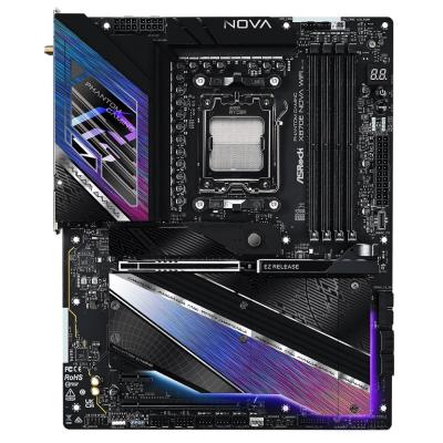 ASRock X870E Nova WiFi / AMD X870E / AM5 / 4x DDR5 DIMM / 5x M.2 / HDMI / USB-C / WiFi / ATX
