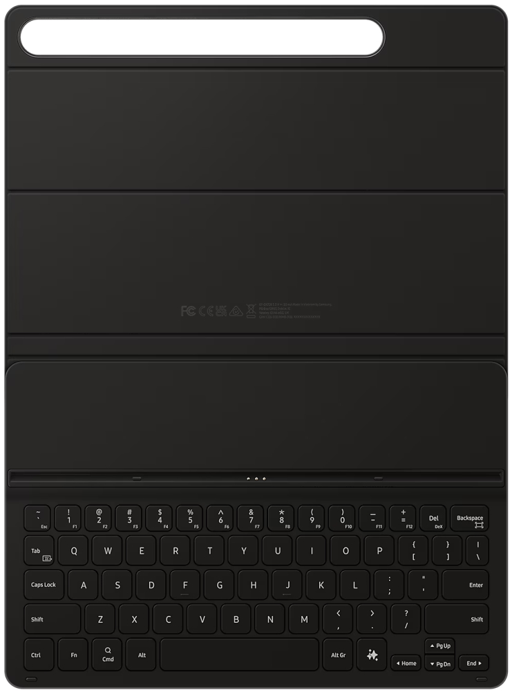Samsung Ochranné pouzdro s klávesnicí pro Galaxy Tab S9/S9 FE EF-DX720UBEGWW černé