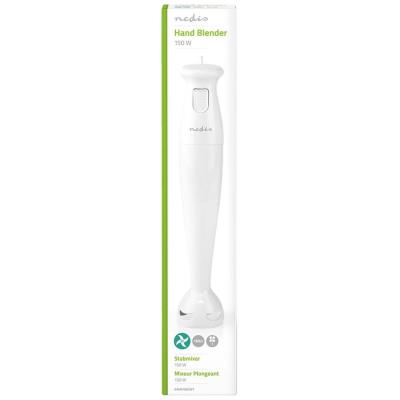 NEDIS ruční mixér/ spotřeba 150 W/ 1 rychlost/ síťové napájení/ bílý