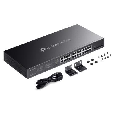 TP-Link SG2428LP, Omada 28-Port Gigabit Smart Switch 16-Port PoE+, 16 GLAN PoE+, 8x GLAN, 4x Gigabit SFP, 150W